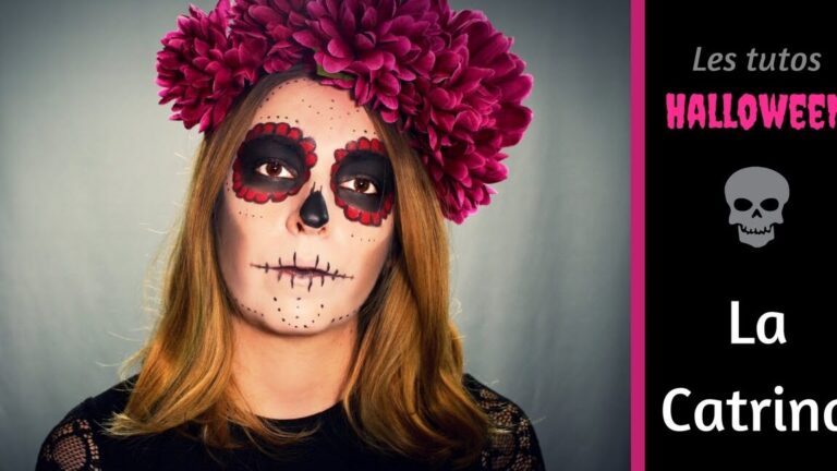 Comment réaliser un maquillage de tête de mort mexicaine ?
